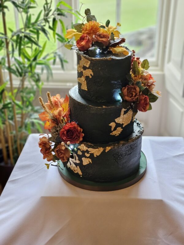 Coloured buttercream